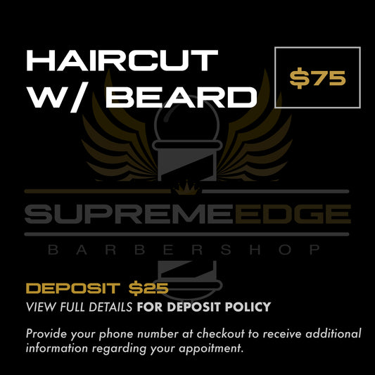 Deposit Haircut with Beard