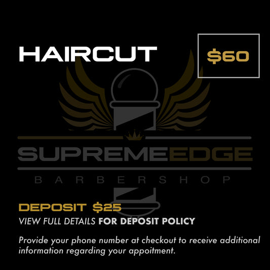 Deposit for Haircut