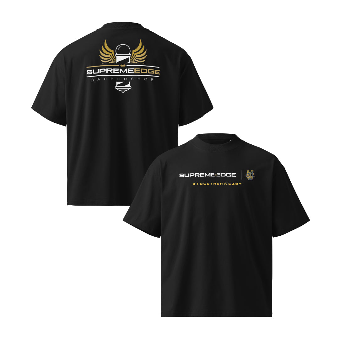SUPREME EDGE | UCI Front and Back Collab Oversized T-shirt